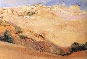 Joaquin Sorolla Toledo Landscape painting